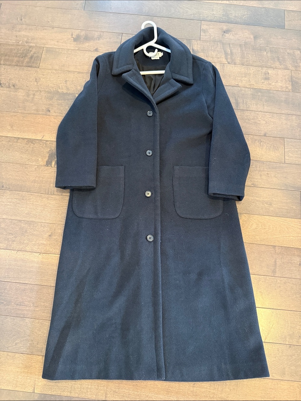 Molly Bracken Long Navy Coat